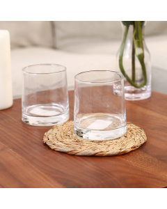 Glass cup set 3 pieces 250 ml