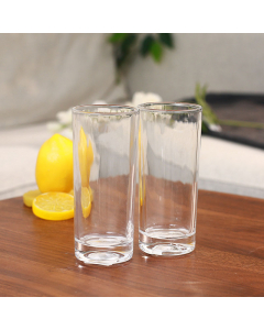 Glass cup set 3 pieces 235 ml