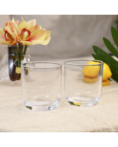 Glass cup set 3 pieces 305 ml