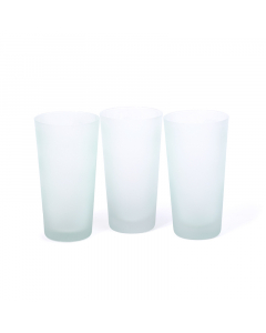 Set of glasses, 3 pieces, green, 470 ml
