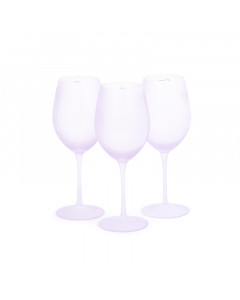 Set of glasses, 3 pieces, purple, 560 ml