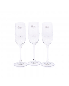 Crystal glasses set, 3 pieces, 250 ml
