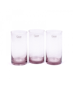 A set of crystal honey cups, 3 pieces, 400 ml