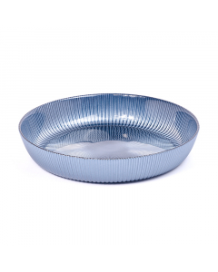 Blue glass dish 3000 ml