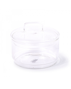 Glass bowl with lid 500 ml