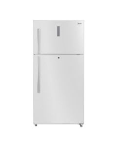 Midea Refrigerator, 23 cubic feet, energy saving, inverter, two doors, white