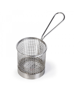 Deep circular Frying pan basket(