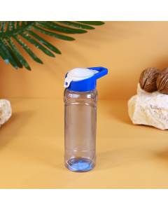 زجاجة ماء بلاستيك أزرق كبير 