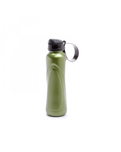 Medium green plastic bottle