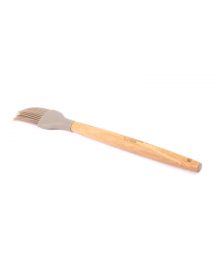 Silicone wooden brush