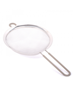 Steel strainer with silicone handle, size 20