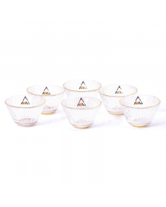 Large set of 6 coffee cups