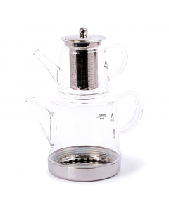 Samoar glass teapot
