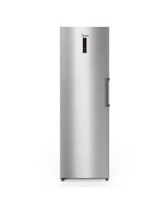 Midea 9.1 cubic feet single door freezer, silver