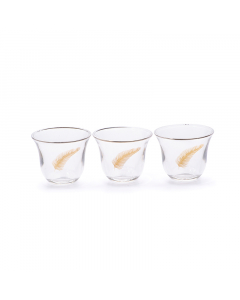 A set of coffee cups, 6 pieces, Jasmine