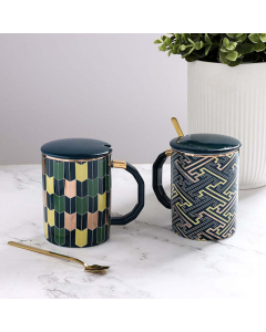 2 cup set with cover