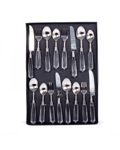 Spoons Set 16 Pieces Silver