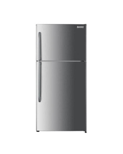 Basic refrigerator, 508 liters, 17.9 feet, steel