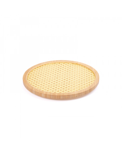 Round movable serving dish, size 30 * 2.7 cm