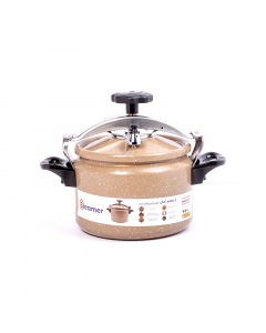 5 liter ceramic coated steamer pressure cooker