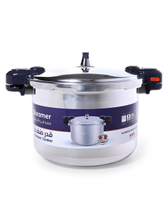 Advanced aluminum steamer pressure cooker, 15 liters