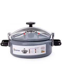 12 liter wide ceramic coated pressure cooker