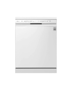 LG dishwasher, 9 programs, 14 place settings, silver