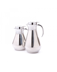 Aseel thermos set, 2 pieces, silver steel