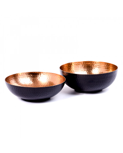 black copper bowl set