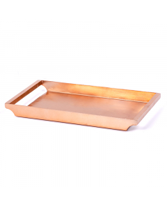 Rectangular copper serving tray