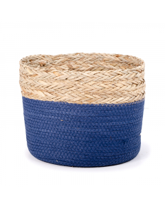 Medium blue basket