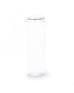 Glass jar with locking lid, 1900 ml