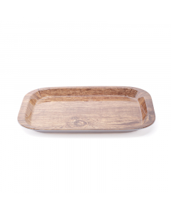 Wooden melamine bowl, size 28
