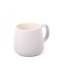 Gray porcelain cup