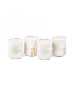 A set of ceramic cups, 4 pieces, 150 ml
