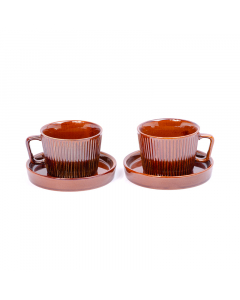 A set of ceramic cups, 2 pieces, 250 ml