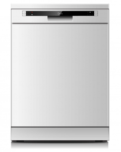 Midea dishwasher, 7 programs, 12 places, white