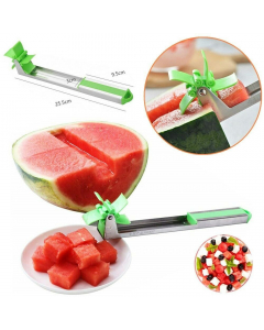 Bench watermelon cutter